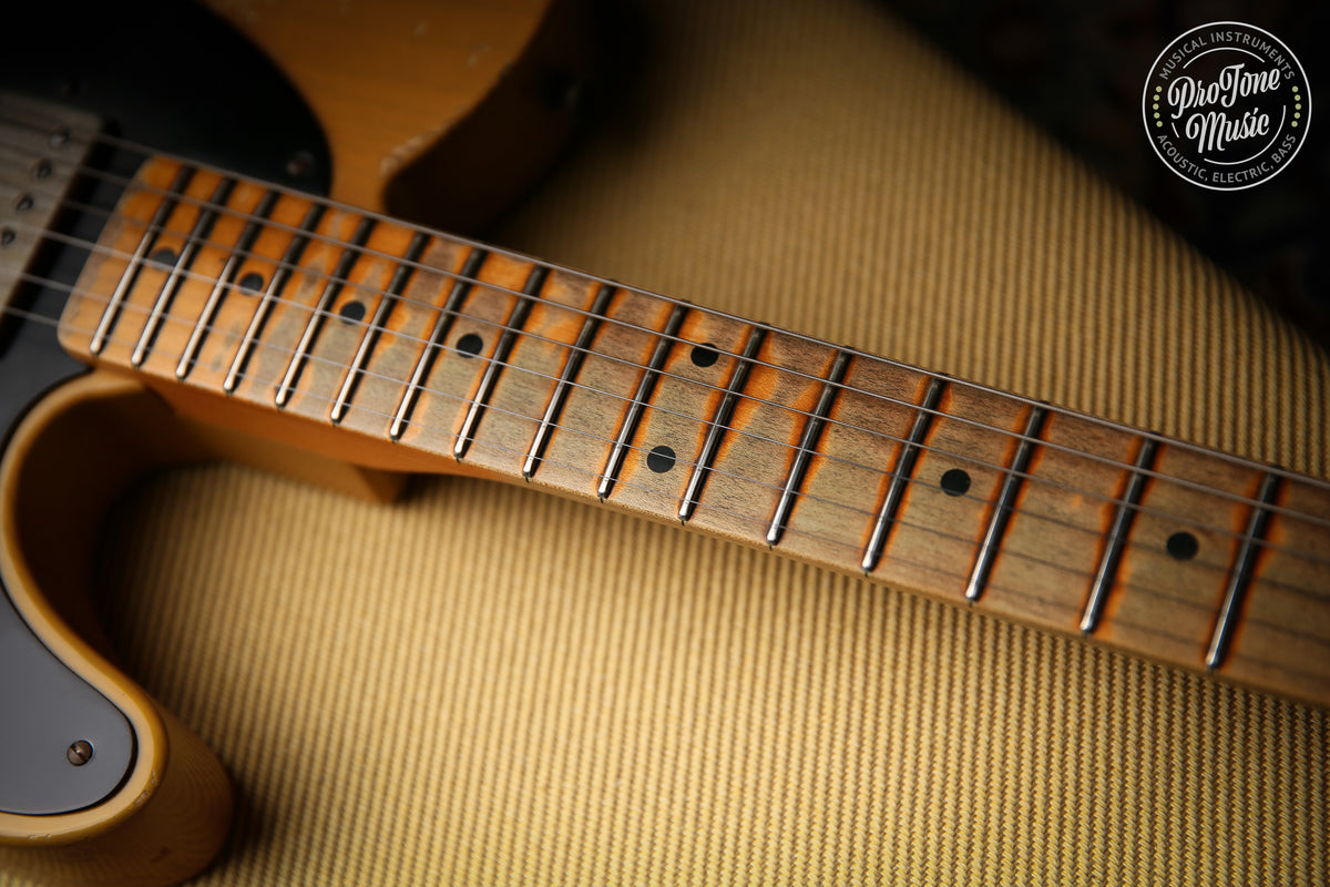 2011 Fender USA Custom Shop 52&#39; Telecaster Heavy Relic Butterscotch Blonde