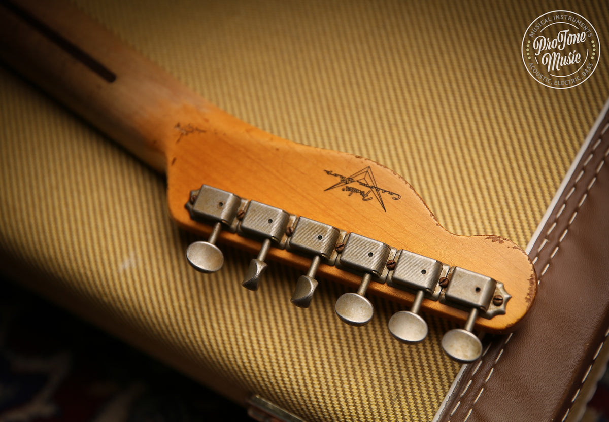 2011 Fender USA Custom Shop 52&#39; Telecaster Heavy Relic Butterscotch Blonde