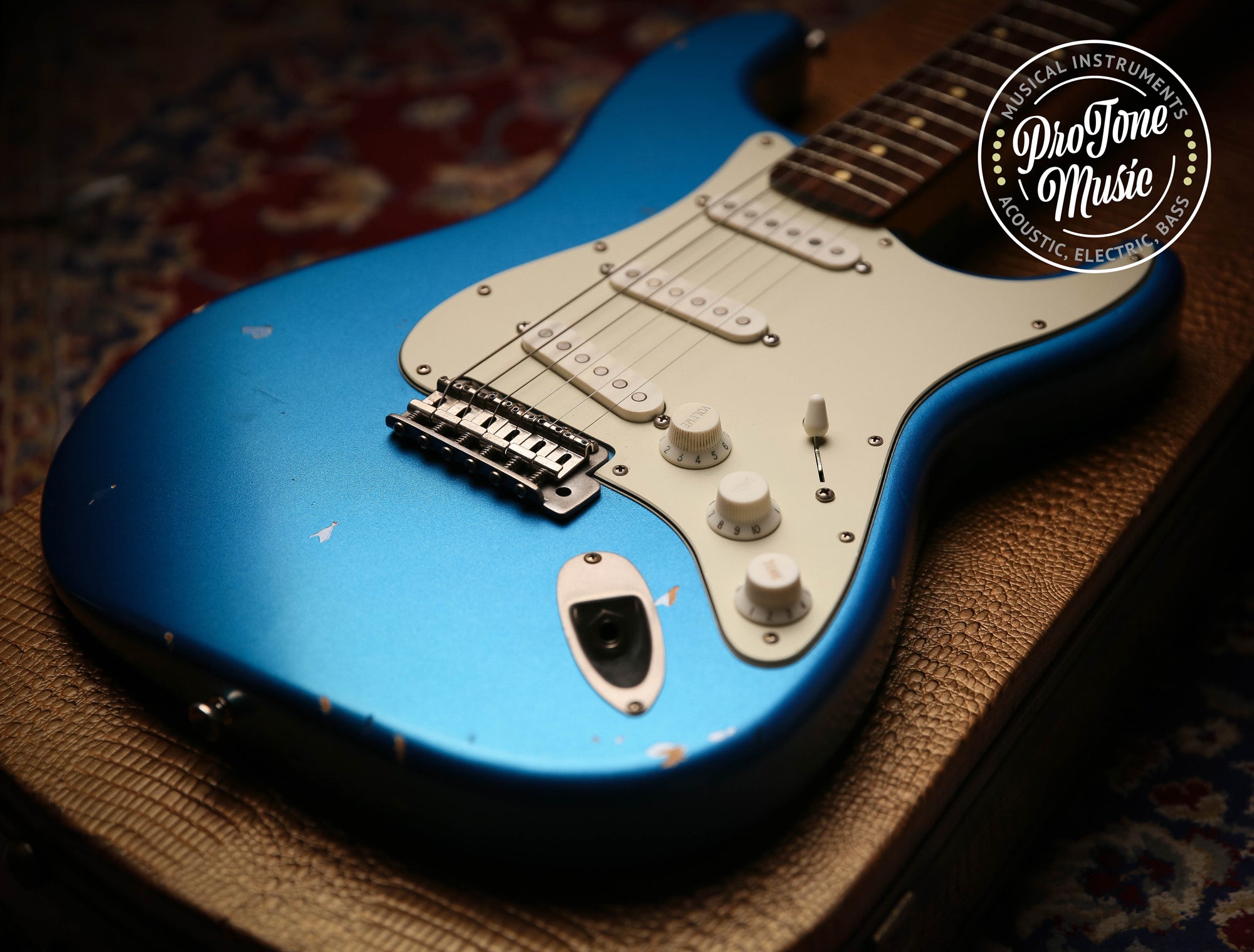 Nash S63 Relic Lake Blue & Hard Case | ProTone Music Limited