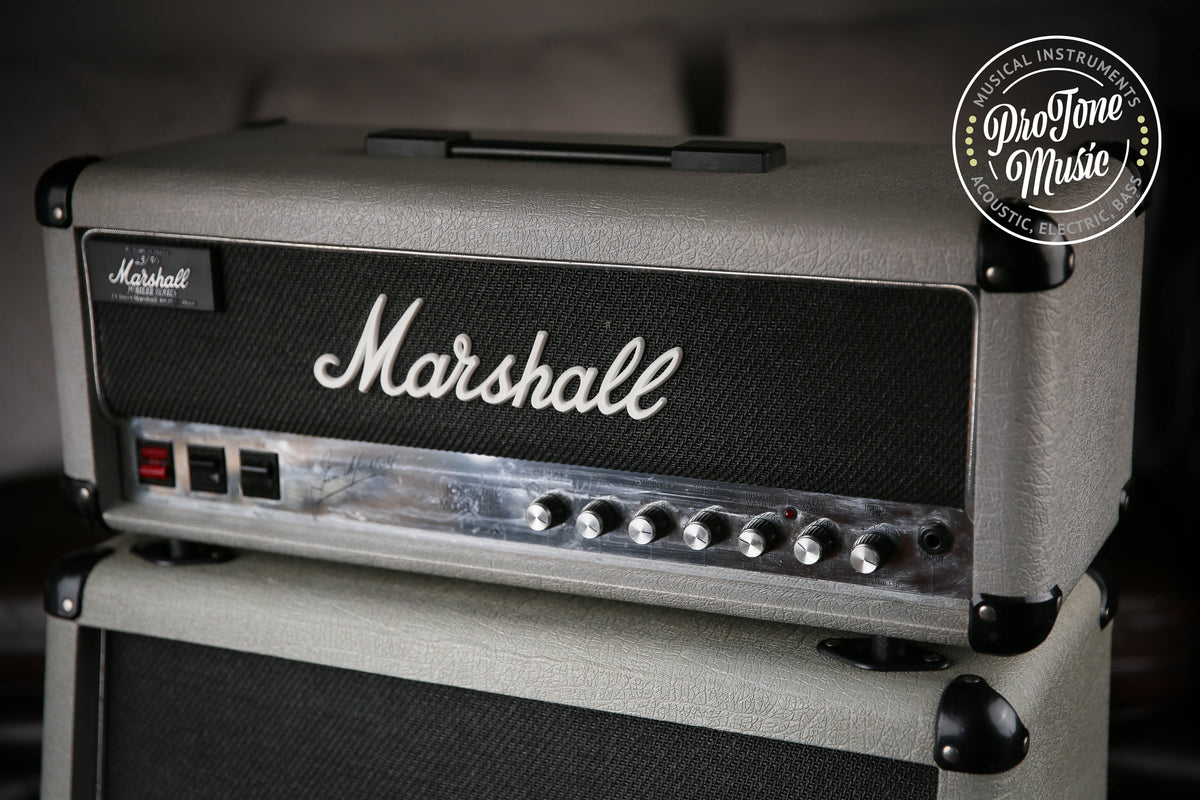 1980s Marshall JCM25/50 2553 Jubilee Head &amp; 2 x 12 Cabinet