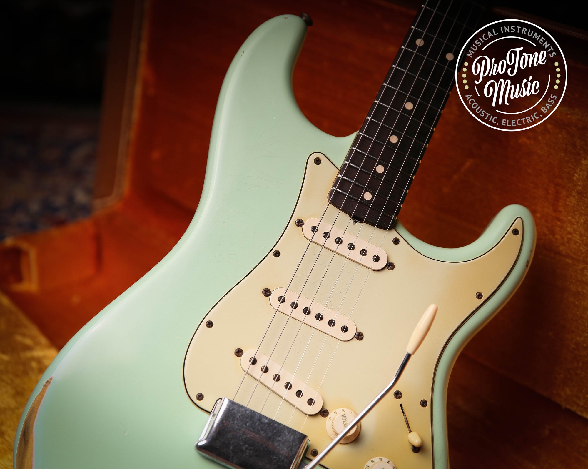 Fender USA Custom Shop 1960 Reissue Relic Stratocaster Surf Green 