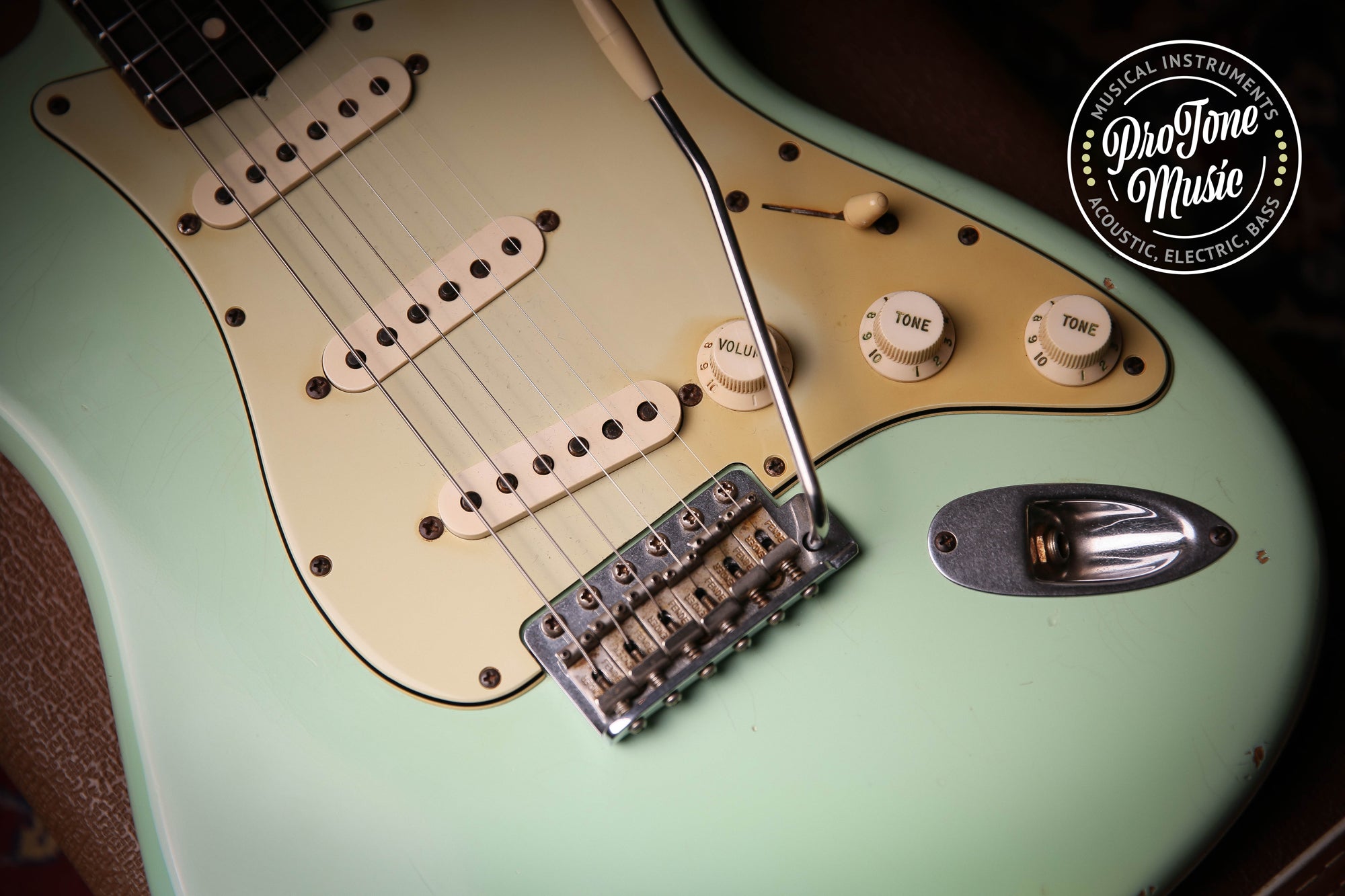 Fender USA Custom Shop 1960 Reissue Relic Stratocaster Surf Green 