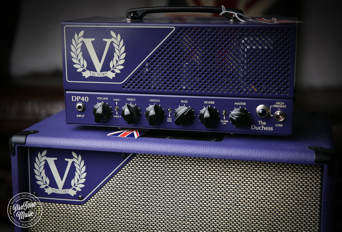 Victory Duchess DP40 Danish Pete Limited Edition Purple Head &amp; Cab - ProTone Music