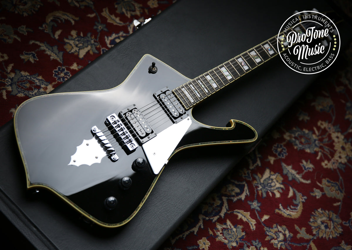 Ibanez PS10 Paul Stanley Black &amp; Hard Case