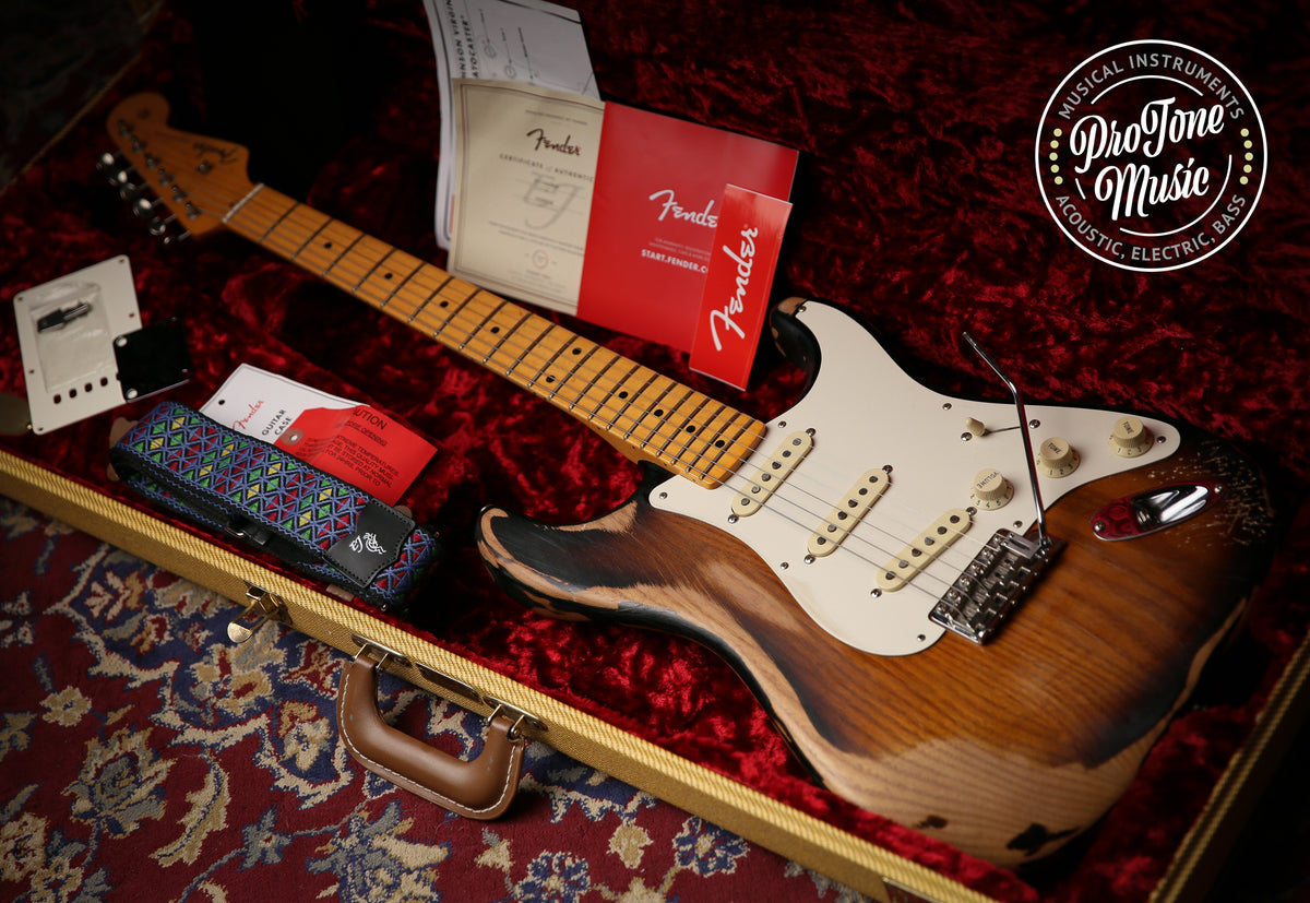 Fender Stories Collection 54&#39; Virginia Eric Johnson Signature Stratocaster Two Tone Sunburst