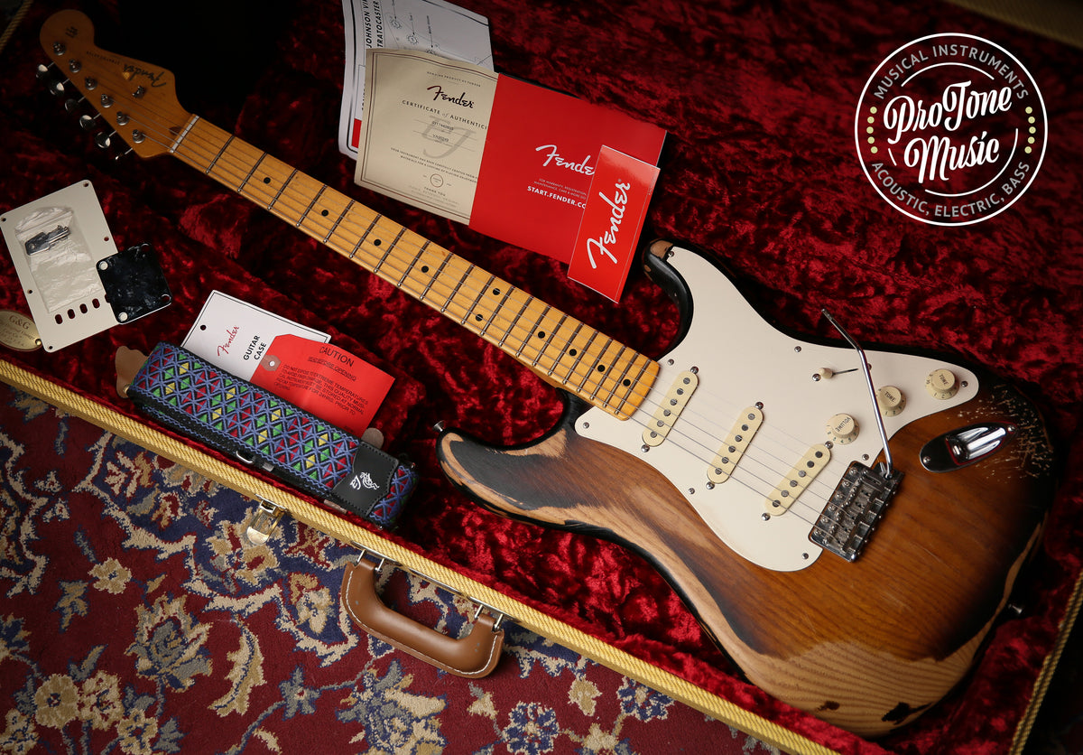 Fender Stories Collection 54&#39; Virginia Eric Johnson Signature Stratocaster Two Tone Sunburst