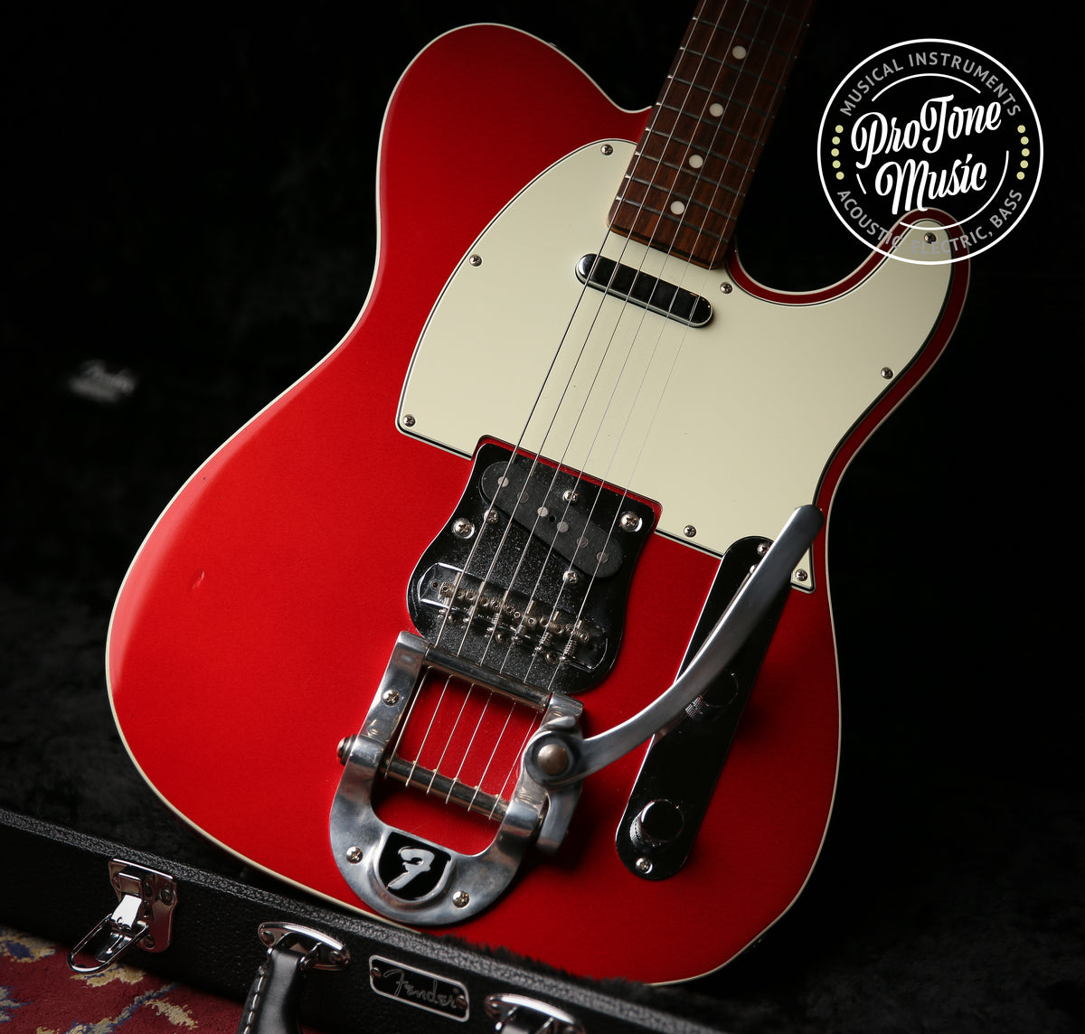 2015 Fender CIJ 62&#39; Reissue Telecaster Bigsby Candy Apple Red