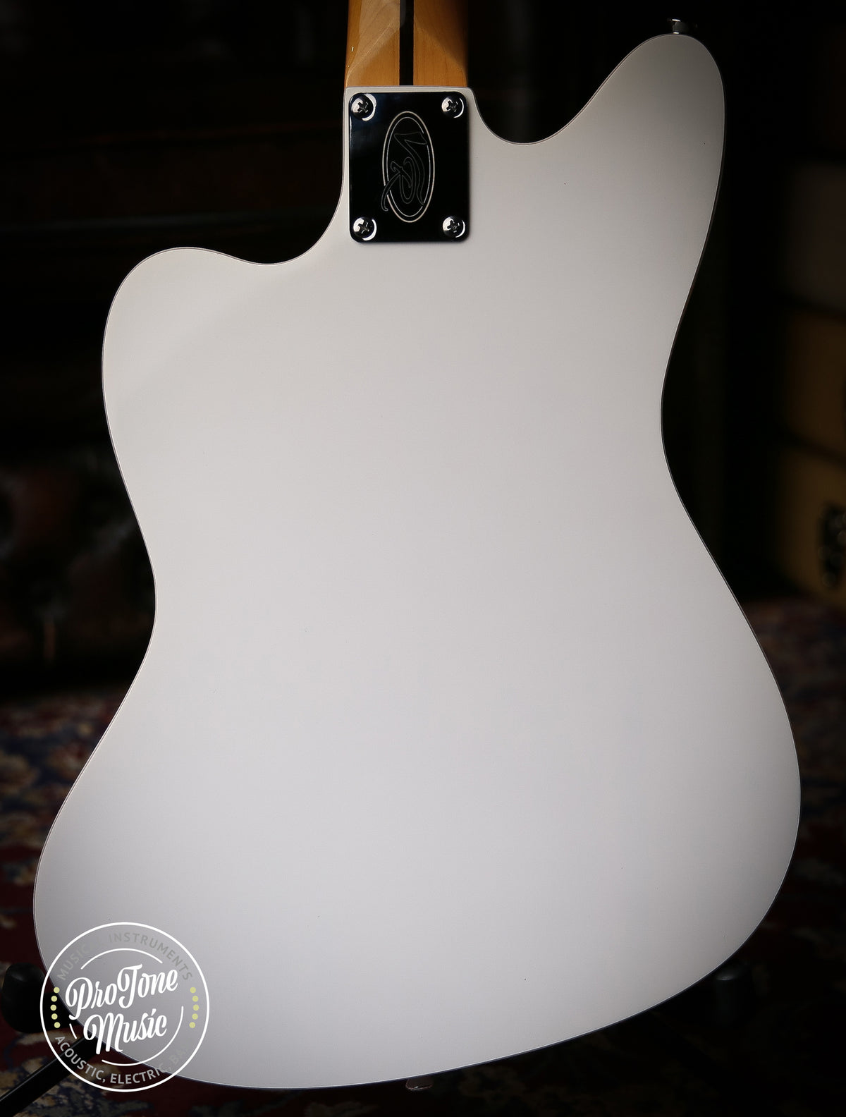 Vintage Revo Series Surfmaster Thinline Arctic White - ProTone Music