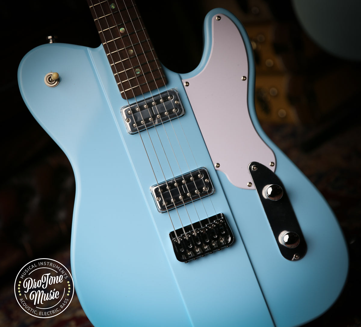 Shergold Telstar Standard ST14 Pastel Blue - ProTone Music