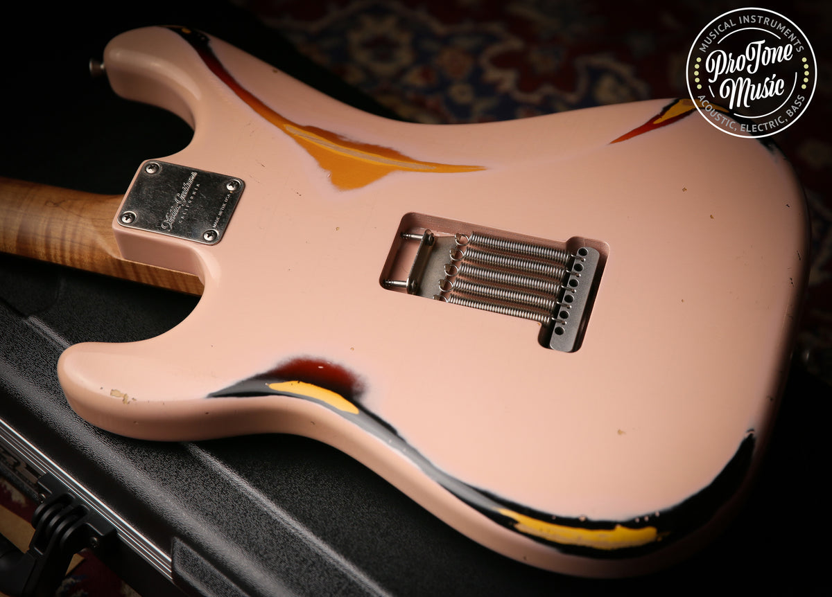 Xotic California Classic XSC-2 HSS Heavy Relic Shell Pink Over Sunburst - ProTone Music