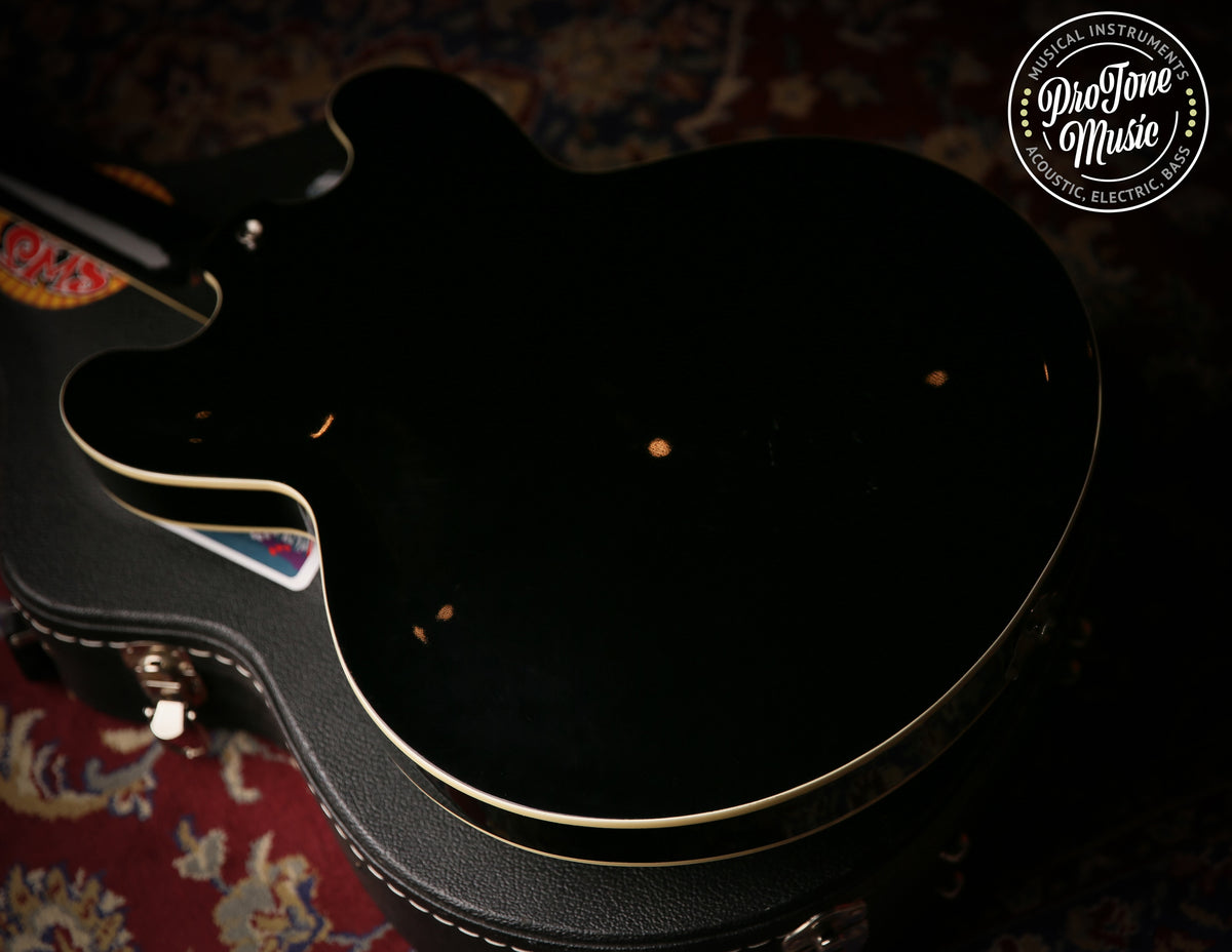 1995 Epiphone Casino Peerless Factory Black &amp; Hard Case