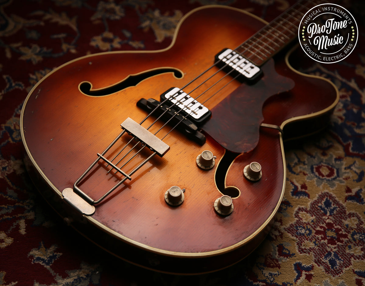 1960&#39;s Hofner President Bass No. 300 Vintage Sunburst