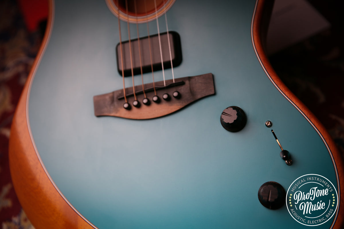 Fender American Acoustasonic Jazzmaster Acoustic Electric Ocean Turquoise - ProTone Music