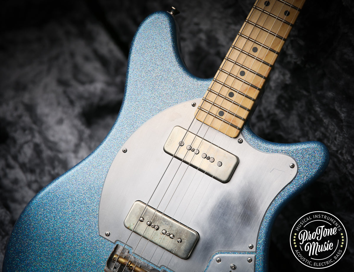 Hahn Model 112 Blue Sparkle &amp; Hard Case - ProTone Music