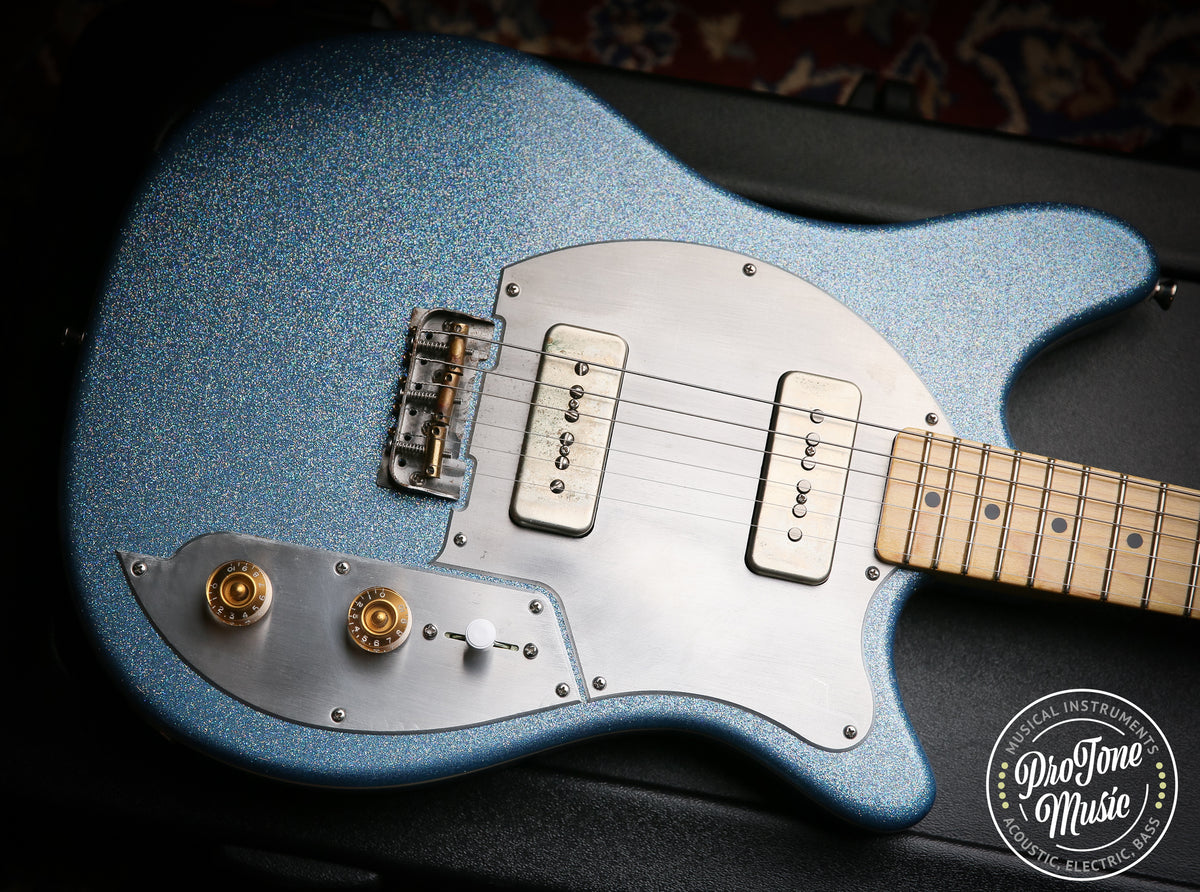 Hahn Model 112 Blue Sparkle &amp; Hard Case - ProTone Music