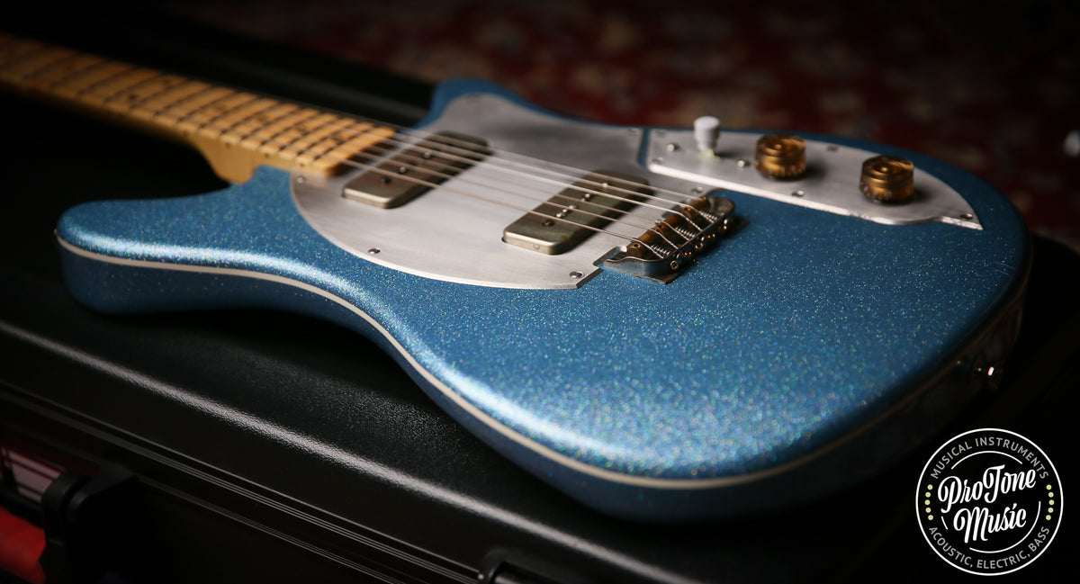 Hahn Model 112 Blue Sparkle &amp; Hard Case - ProTone Music