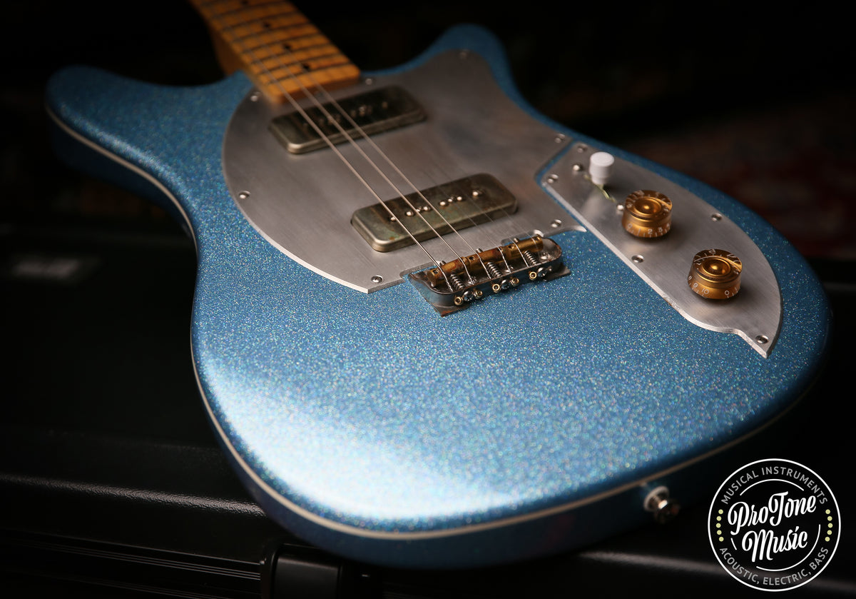 Hahn Model 112 Blue Sparkle &amp; Hard Case - ProTone Music