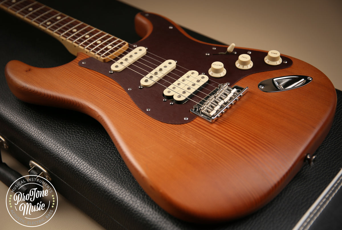2014 Fender USA Reclaimed Old Growth Redwood Stratocaster Limited Edition - ProTone Music
