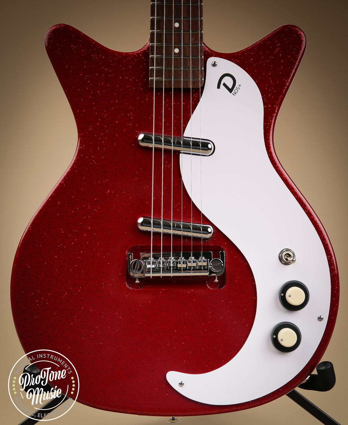 Danelectro &#39;59M NOS Electric Guitar Red Metal Flake