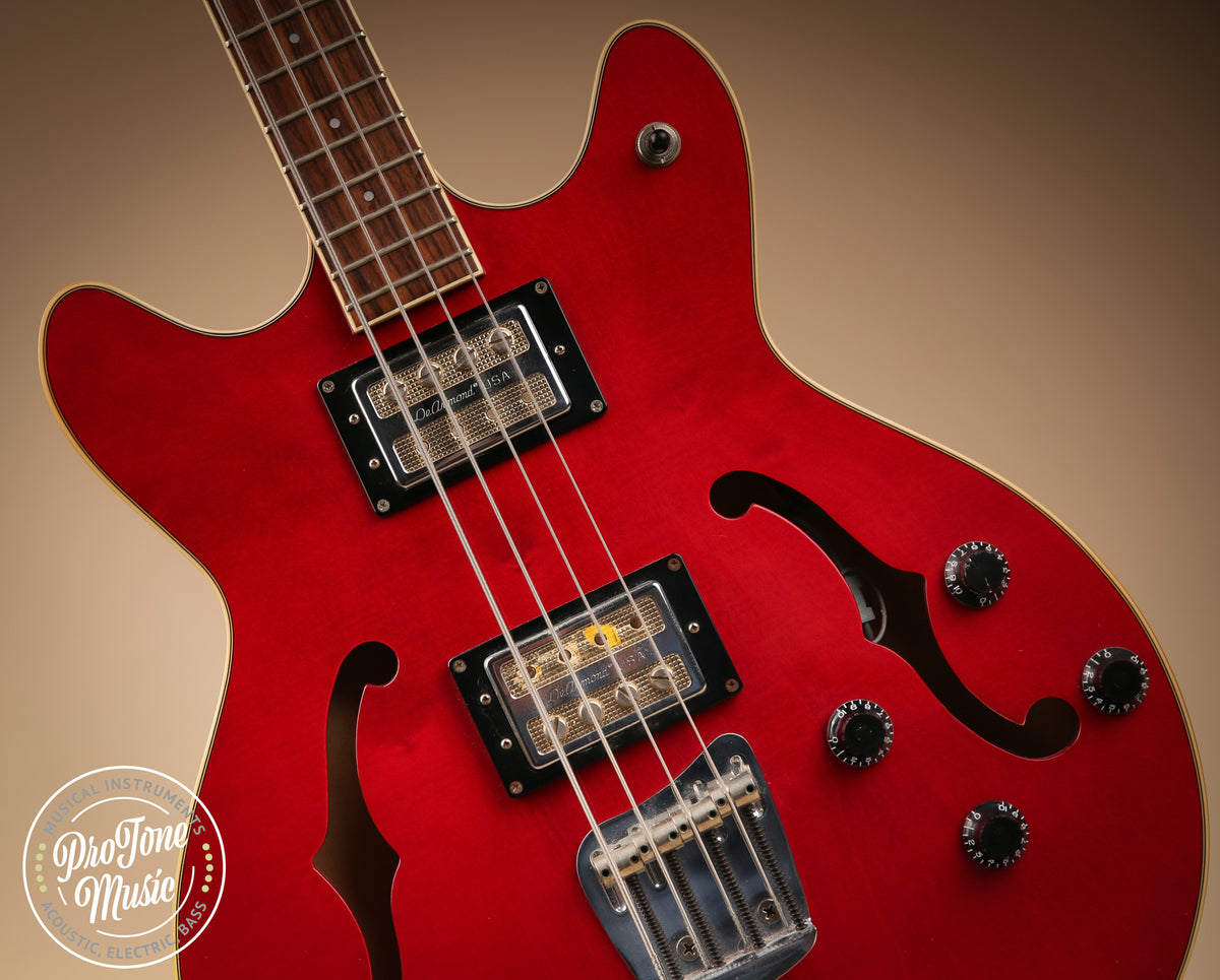 DeArmond Starfire Bass Cherry Red - ProTone Music