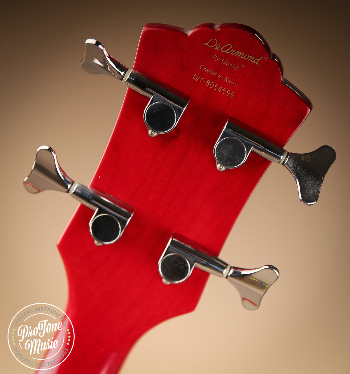 DeArmond Starfire Bass Cherry Red - ProTone Music