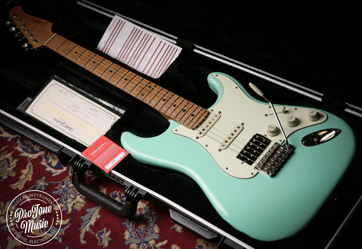 2021 Xotic XSC-2 HSS Surf Green Light Aged