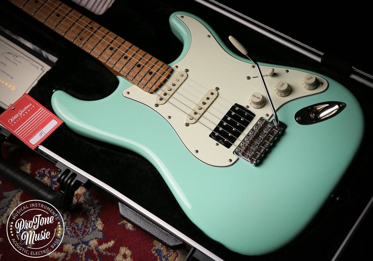 2021 Xotic XSC-2 HSS Surf Green Light Aged