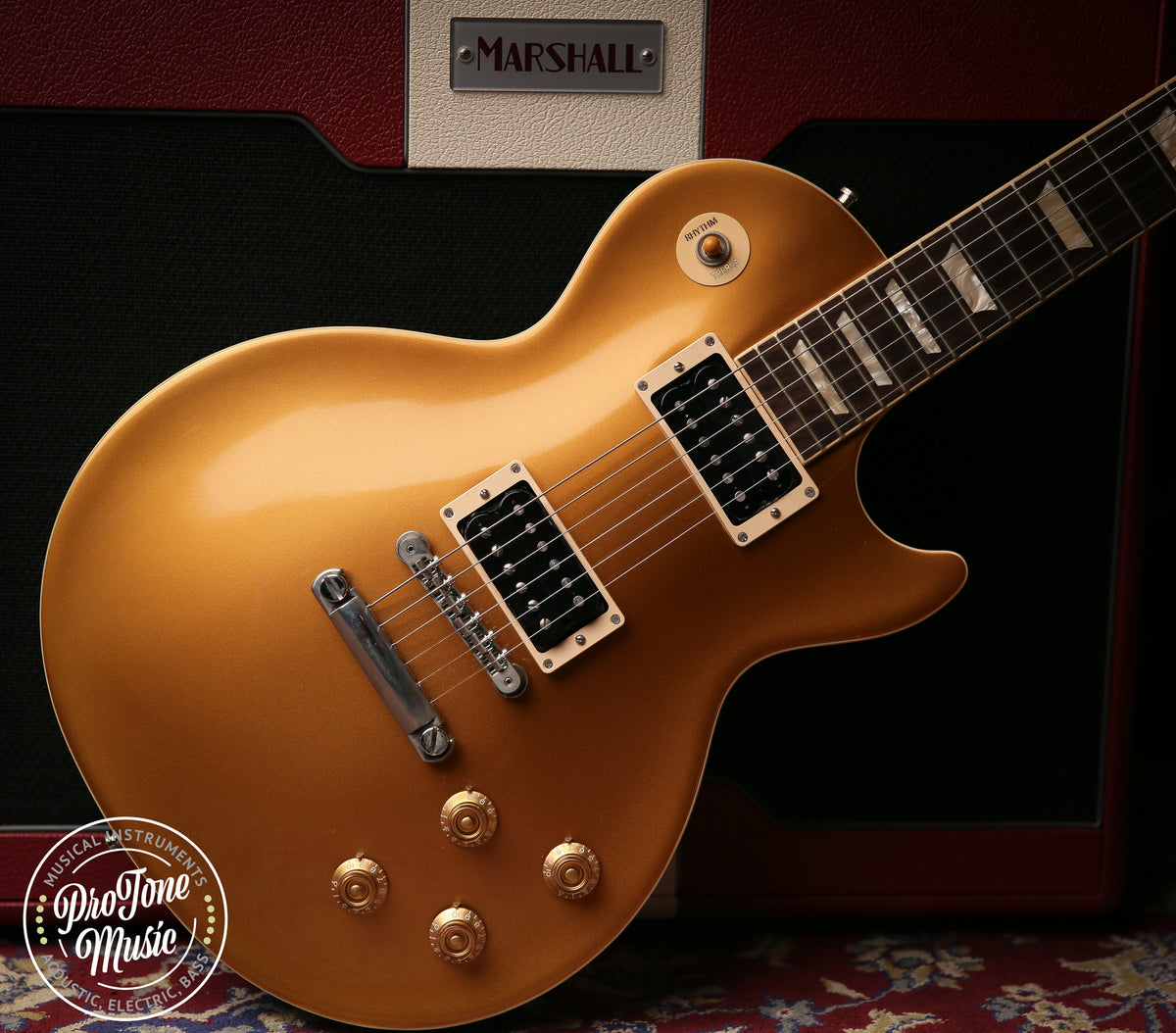 2022 Gibson USA Les Paul Slash Victoria Gold Top &amp; Hard Case