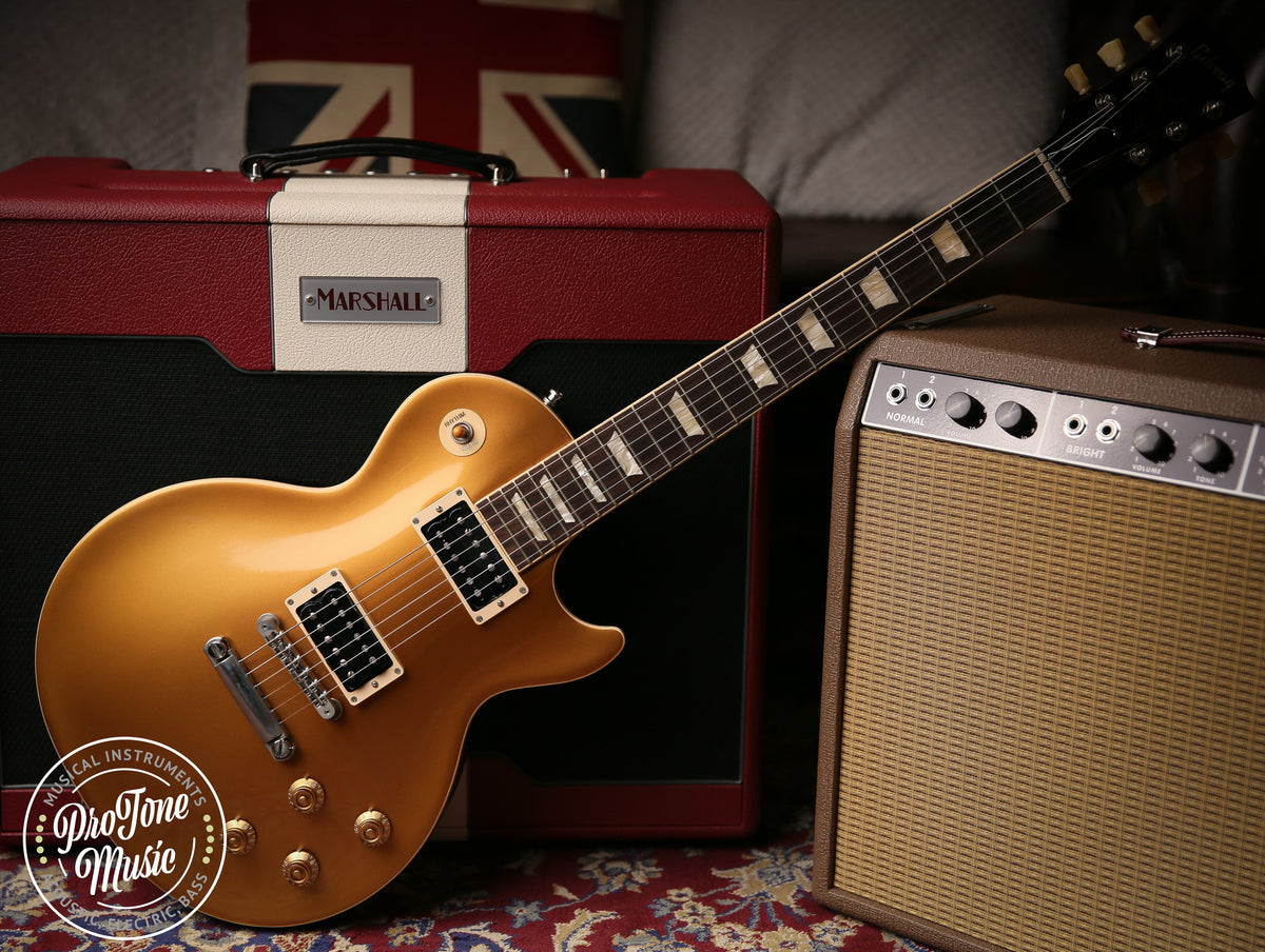 2022 Gibson USA Les Paul Slash Victoria Gold Top &amp; Hard Case