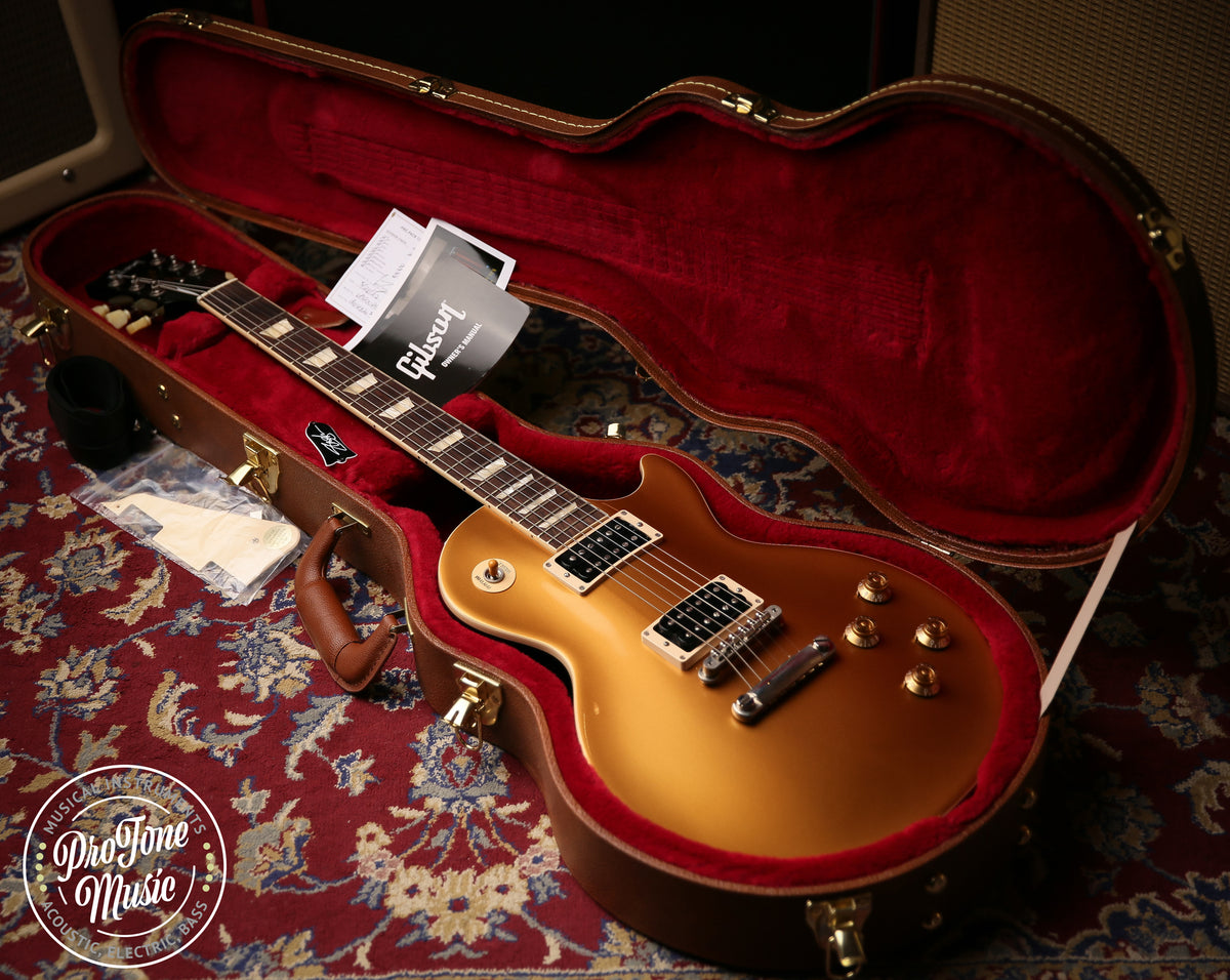 2022 Gibson USA Les Paul Slash Victoria Gold Top &amp; Hard Case