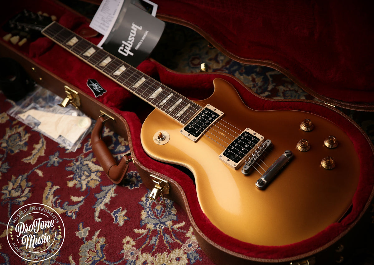 2022 Gibson USA Les Paul Slash Victoria Gold Top &amp; Hard Case