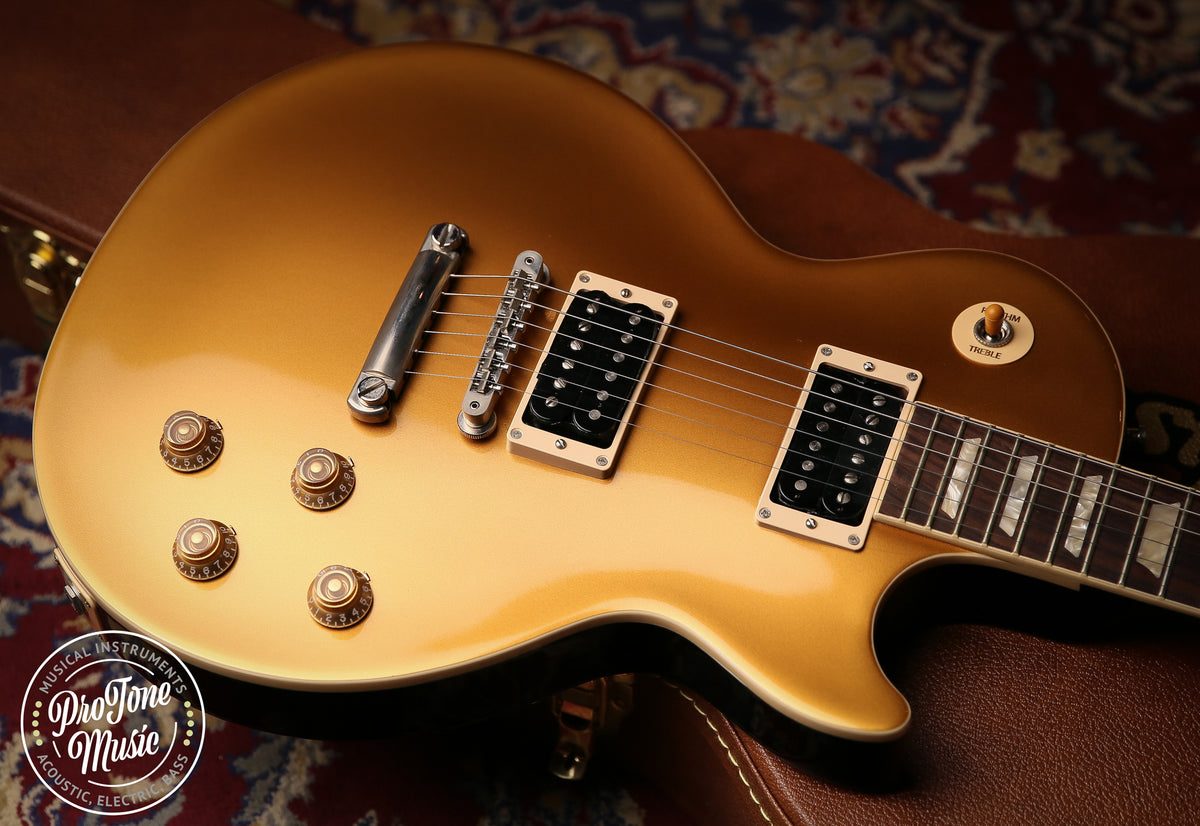 2022 Gibson USA Les Paul Slash Victoria Gold Top &amp; Hard Case