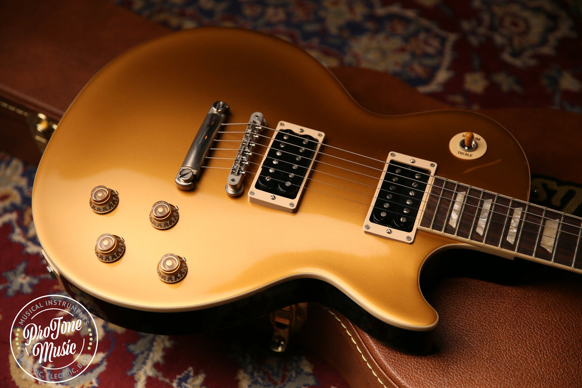 2022 Gibson USA Les Paul Slash Victoria Gold Top &amp; Hard Case