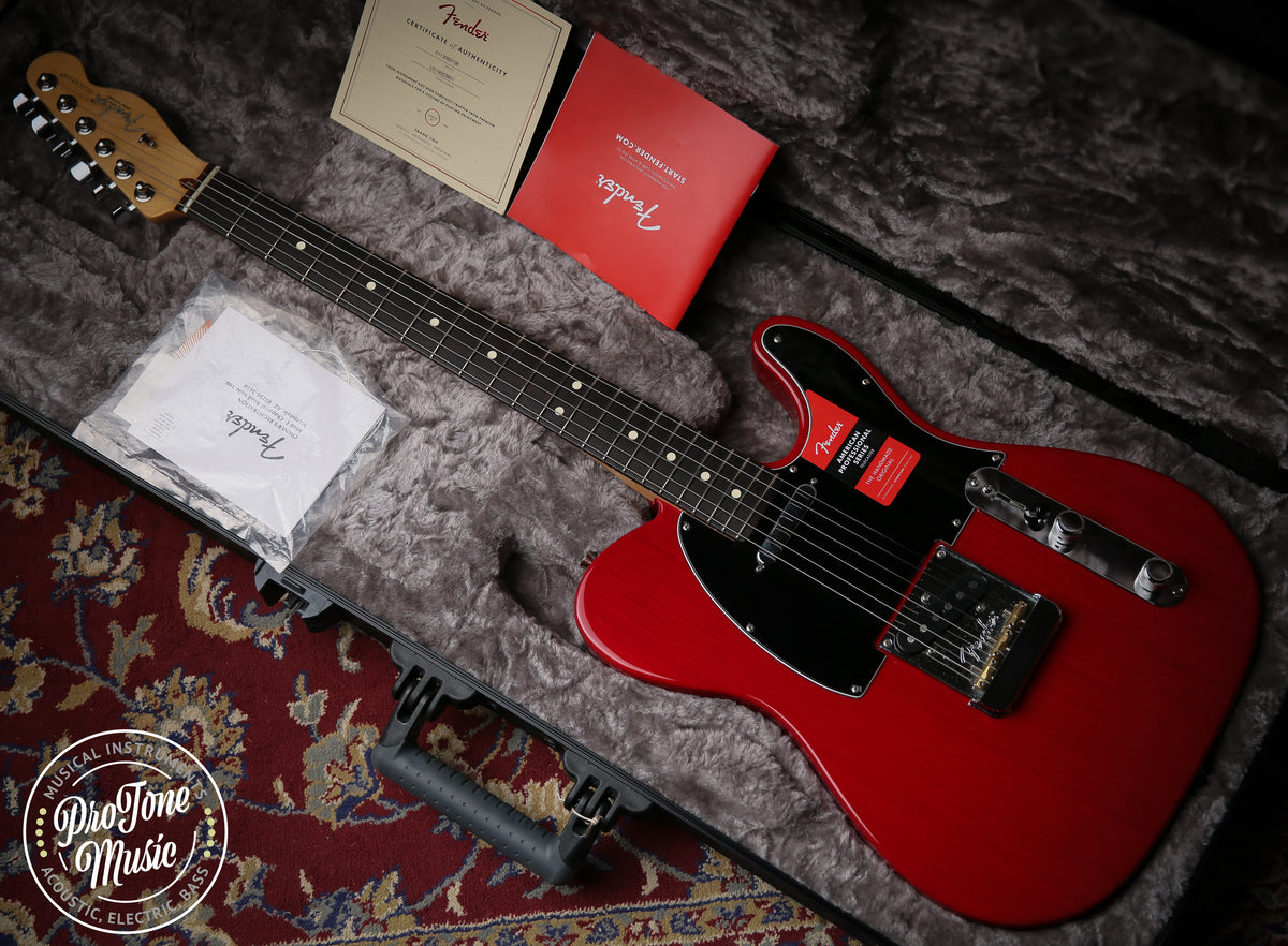 2019 Fender American Professional Telecaster Crimson Red