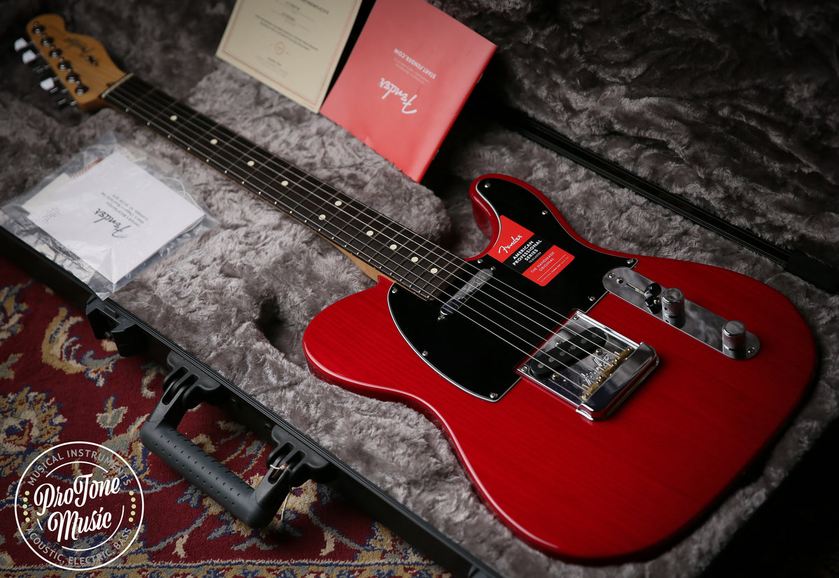 2019 Fender American Professional Telecaster Crimson Red