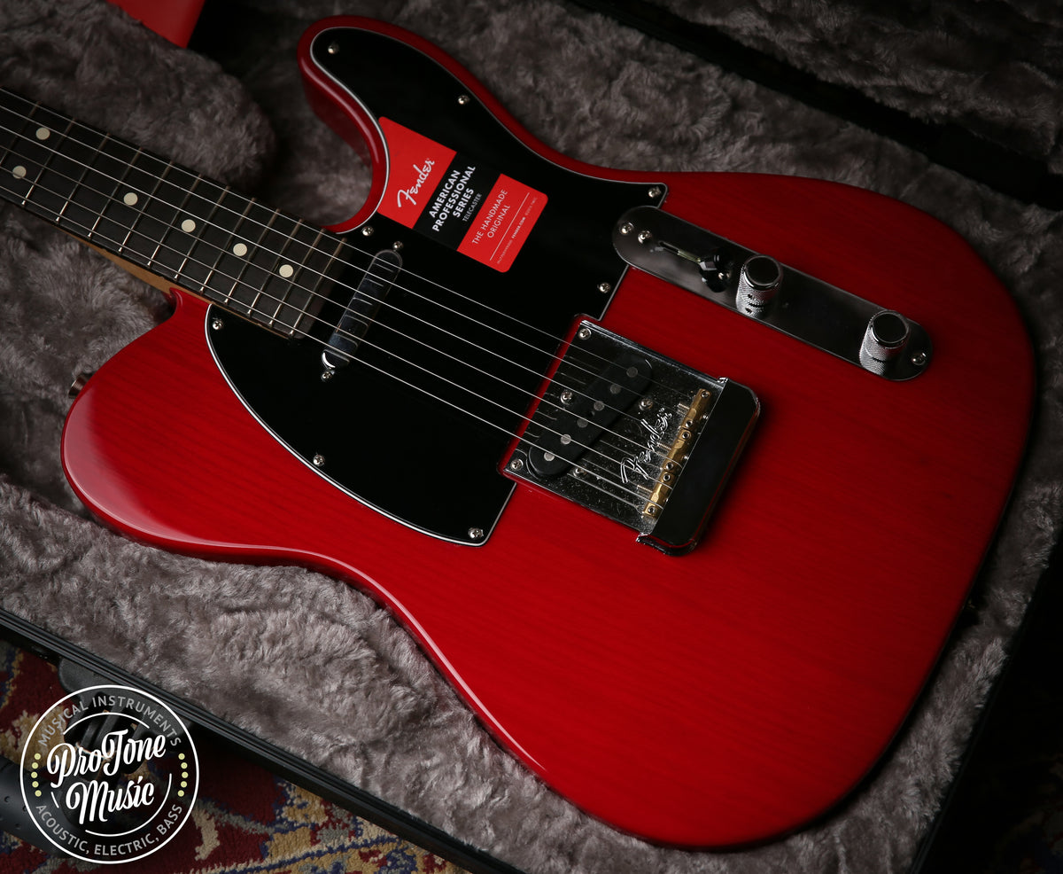 2019 Fender American Professional Telecaster Crimson Red