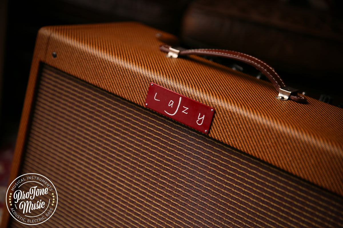 Lazy J 20 Watt Valve Amplifier Lacquered Tweed Finish