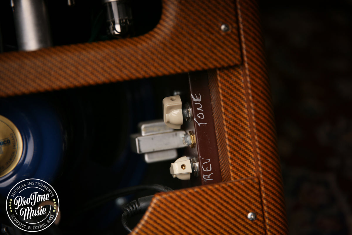 Lazy J 20 Watt Valve Amplifier Lacquered Tweed Finish