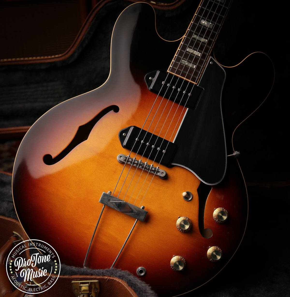 2017 Gibson USA Memphis ES-330 Hollow Body Sunburst &amp; Gibson Case