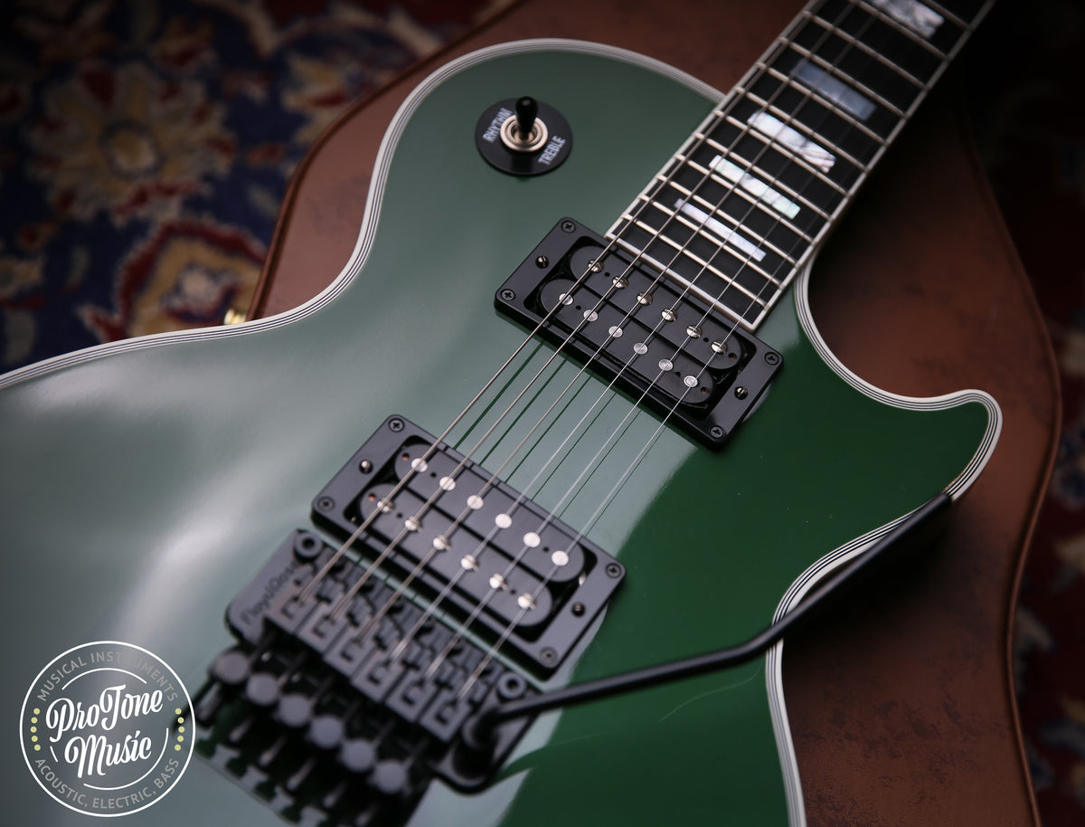 2018 Gibson USA Les Paul Custom Shop Axcess Hunter Green - ProTone Music