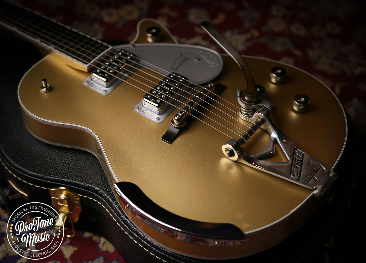 2018 Gretsch G6134T Penguin Limited Edition Casino Gold - ProTone Music