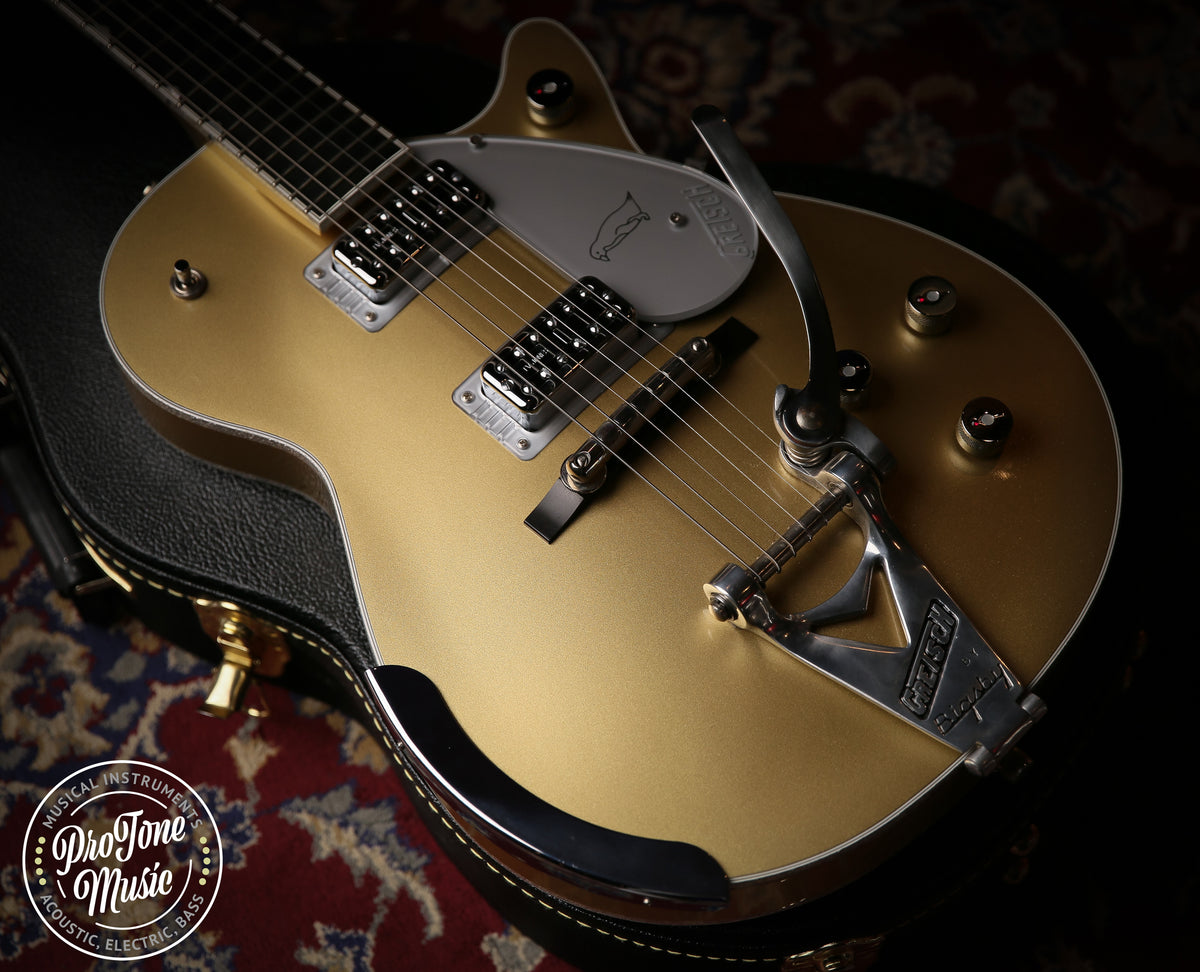 2018 Gretsch G6134T Penguin Limited Edition Casino Gold - ProTone Music