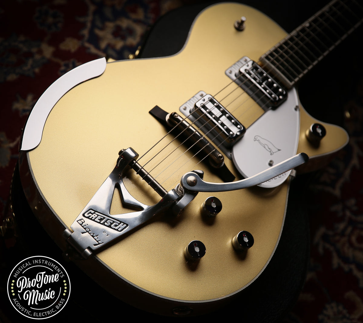 2018 Gretsch G6134T Penguin Limited Edition Casino Gold - ProTone Music