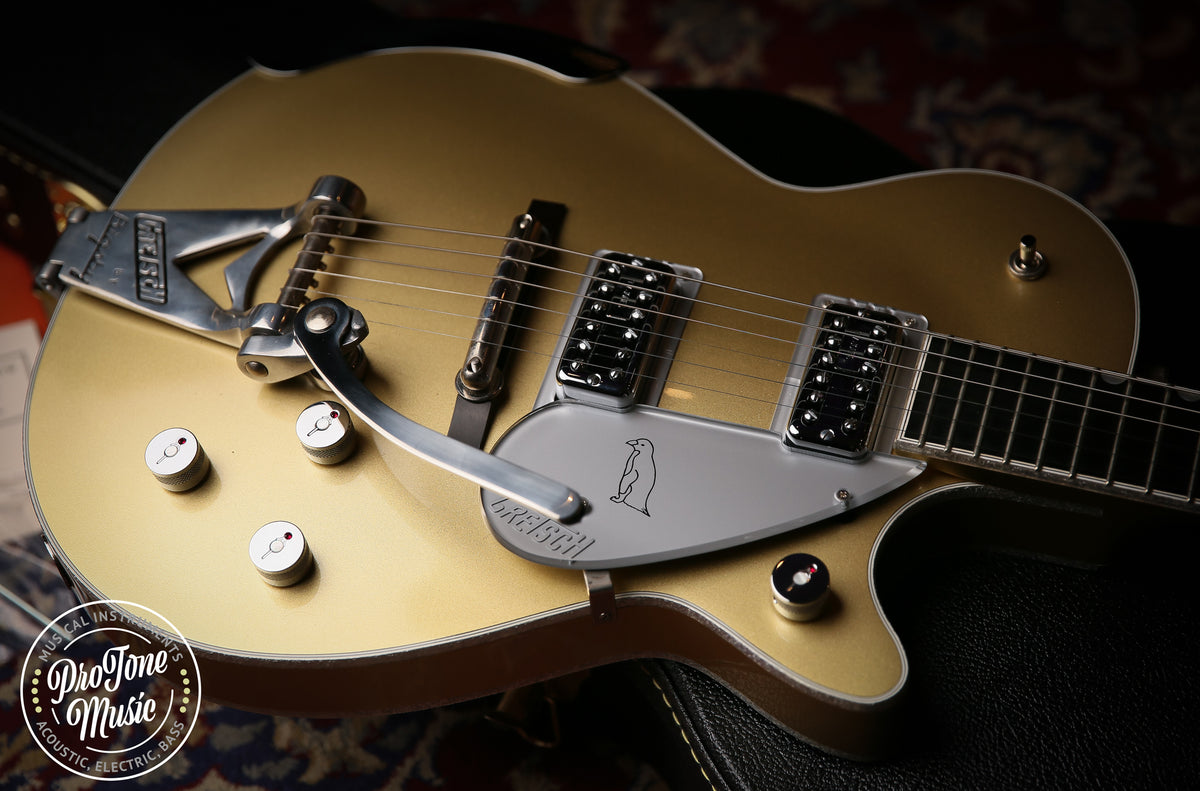 2018 Gretsch G6134T Penguin Limited Edition Casino Gold - ProTone Music