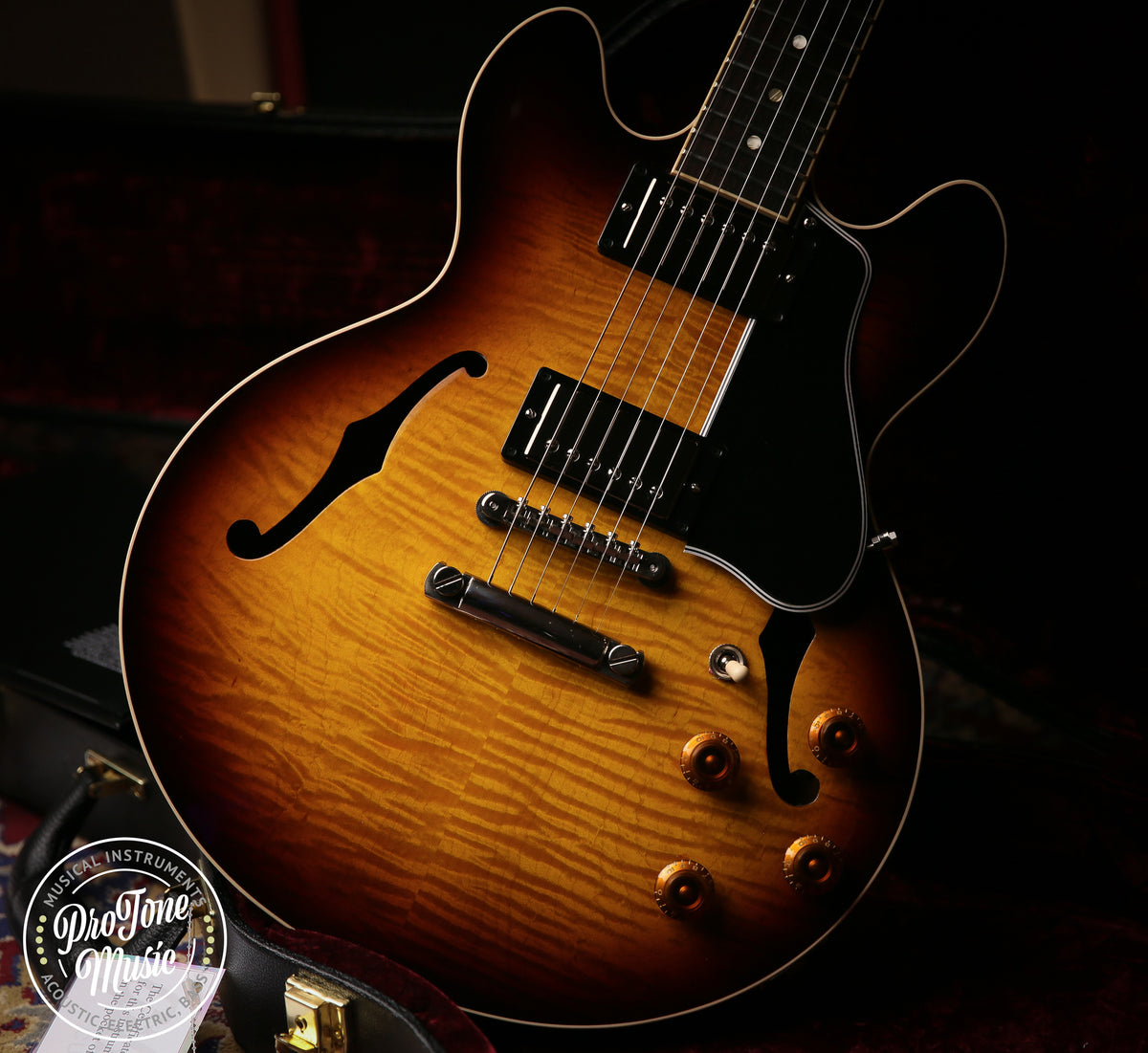 2021 Gibson USA Custom Shop ES-336 Figured Top Sunburst - ProTone Music